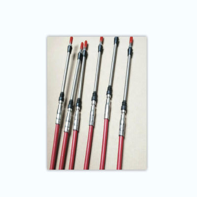 Steel Aluminium Zinc Rubber Red Color Control Cable For Boat