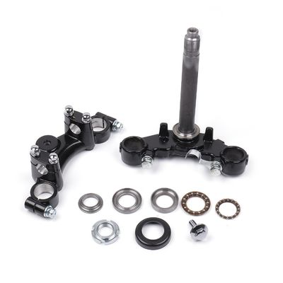 GN Motorcycle Steering Stem Fork Tee With Steel Fork Upper And Bottom Connect Board