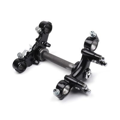 GN Motorcycle Steering Stem Fork Tee With Steel Fork Upper And Bottom Connect Board