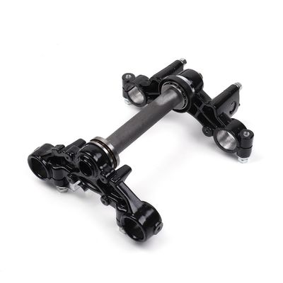 GN Motorcycle Steering Stem Fork Tee With Steel Fork Upper And Bottom Connect Board