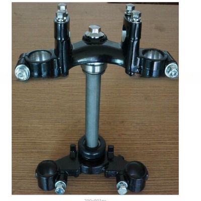 GN Motorcycle Steering Stem Fork Tee With Steel Fork Upper And Bottom Connect Board