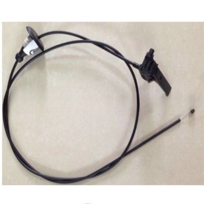Peugeot Auto Accelerator Cable Black Color Steel Material After Sale 1 Years Service