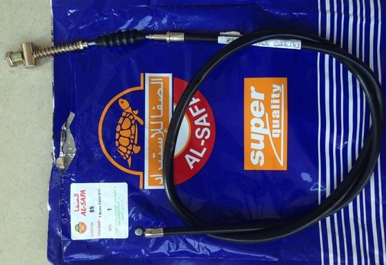 Nylon PVC PE Rubber Steel Motorcycle Brake Cable With ISO9001 Certification