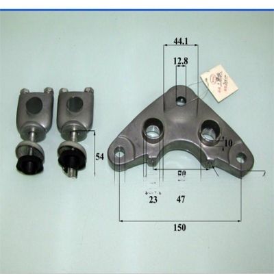 Steel Motorcycle Steering For Ax100 501-600mm Width Fork Tee Steel Fork Upper